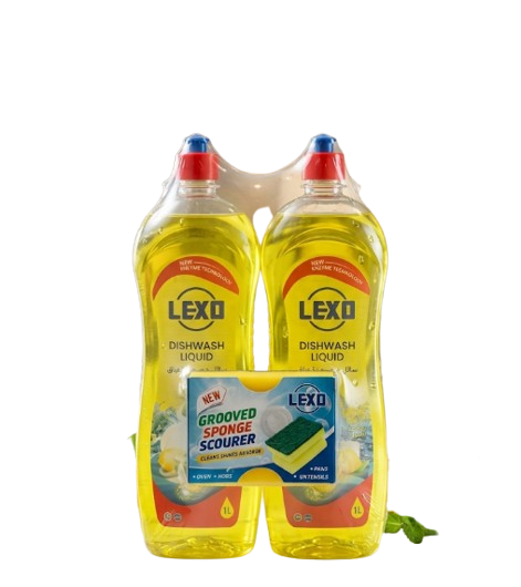 Dishwash Liquid 1 Ltr – Twin Pack