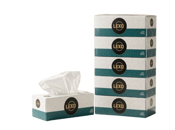 Soft Facial Tissue 170 × 2 Ply – Green Multipack